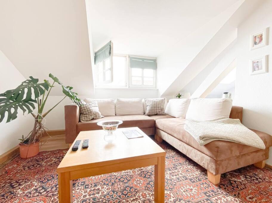Schoene Ferienwohnung Mit Blick Ueber Stadtwald Лейпциг Екстер'єр фото