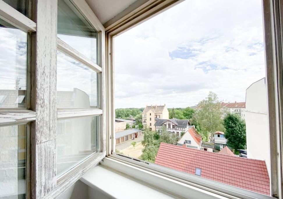Schoene Ferienwohnung Mit Blick Ueber Stadtwald Лейпциг Екстер'єр фото